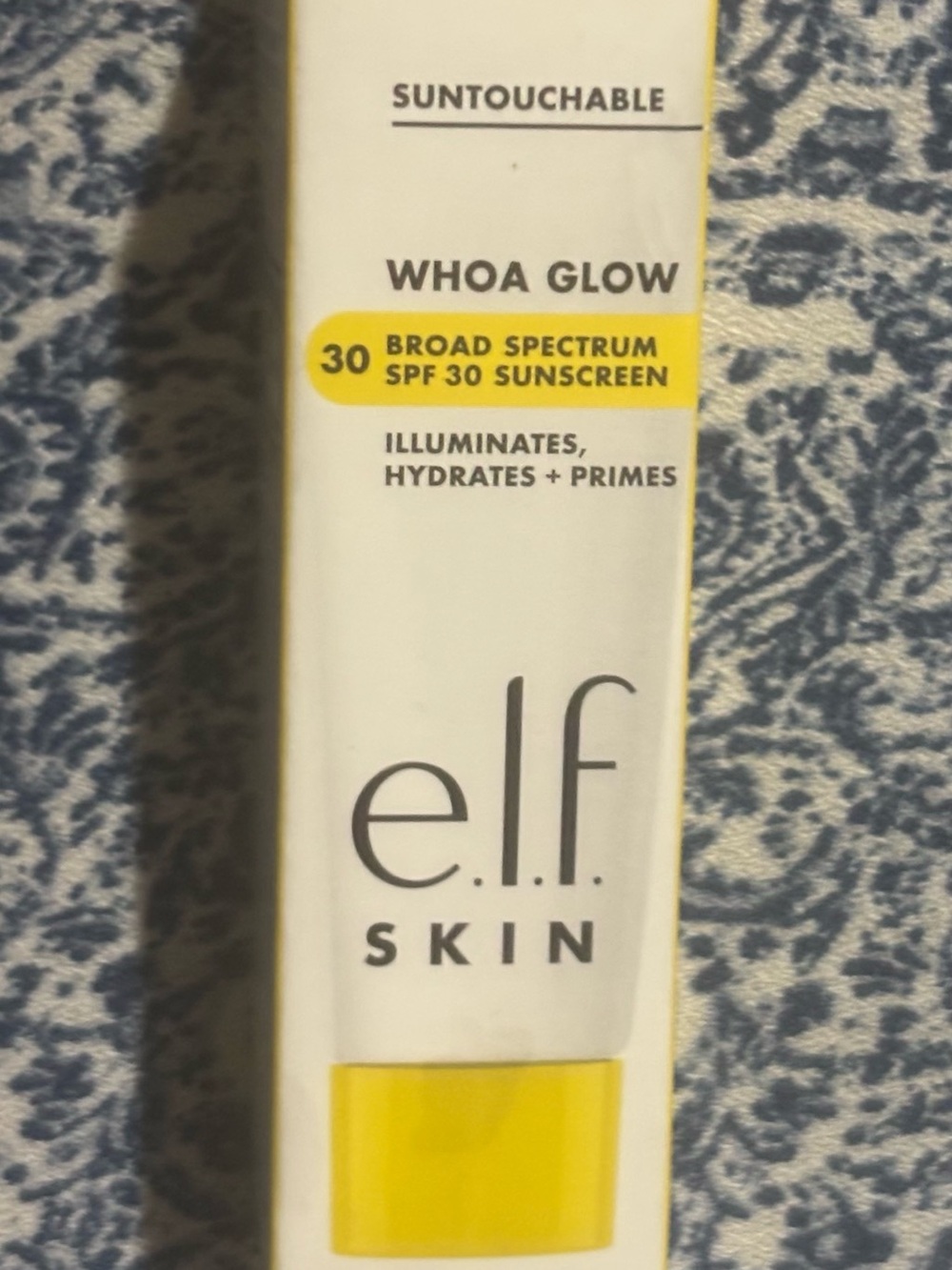 ELF Skin Whoa Glow Primer – White & Yellow Accents